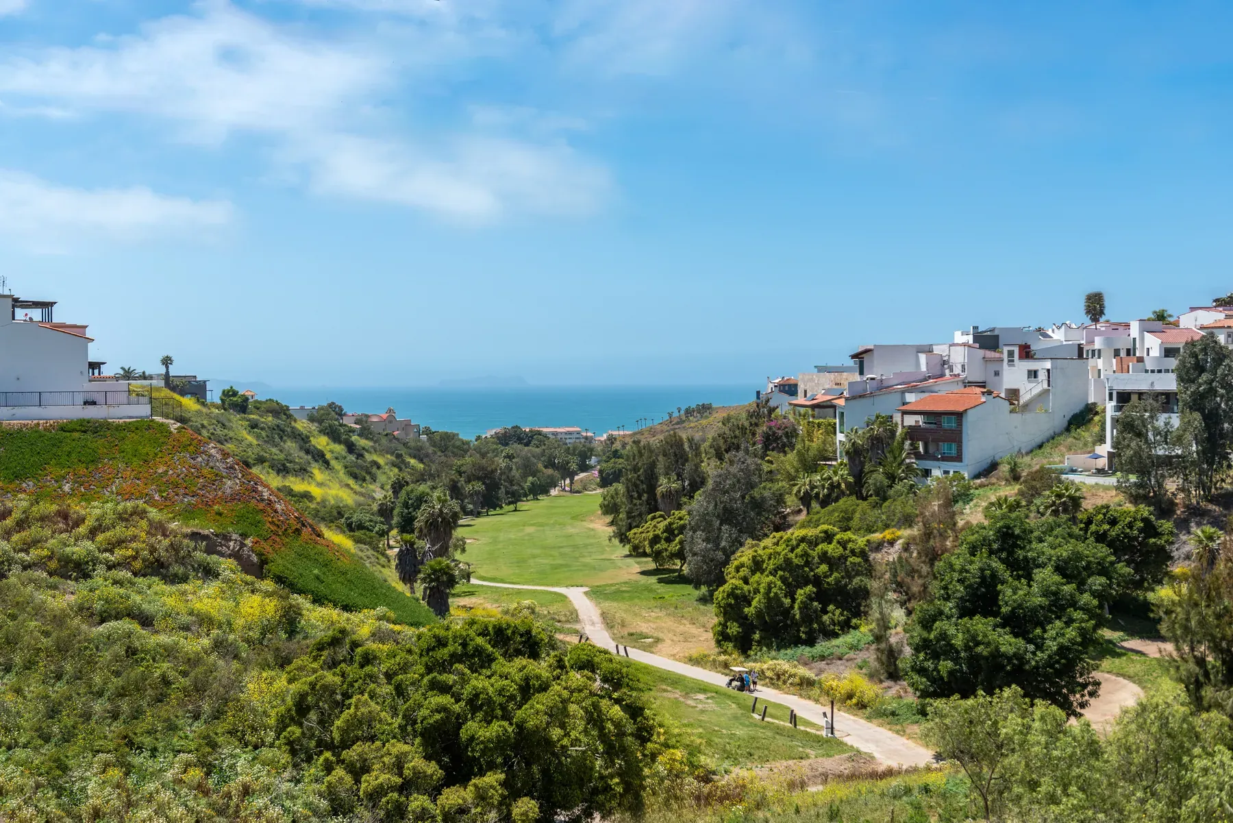 Campo de golf de Real del Mar con vista al mar